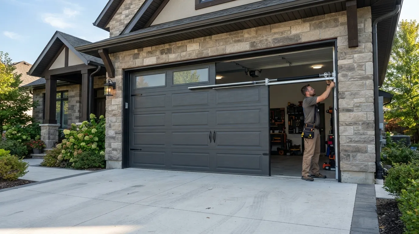 New Garage Door Installation for Libertyville Homes in Gurnee