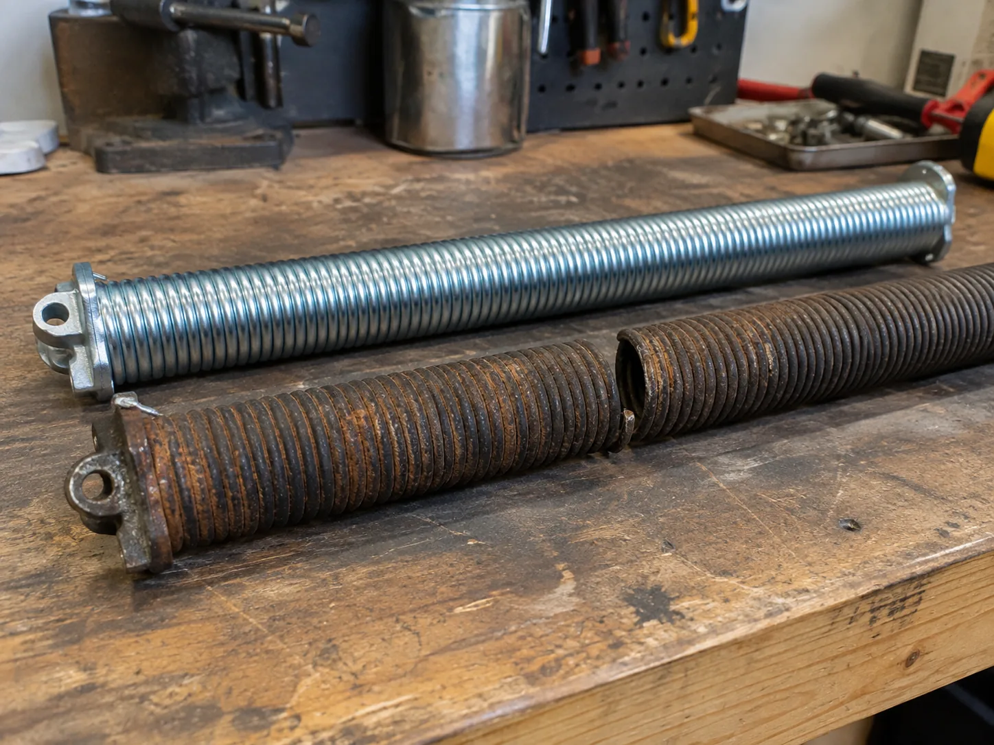 Spring Repair for Park City's 1980s Garage Stock in Gurnee